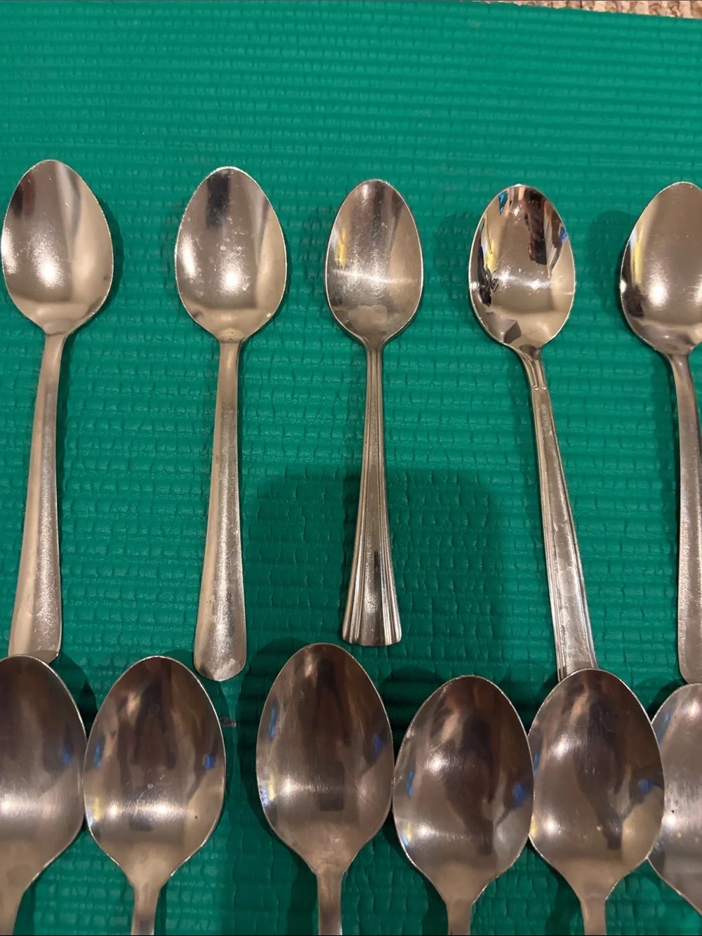 Stainless Steel tablespoons - 17 Piece Set, Silver